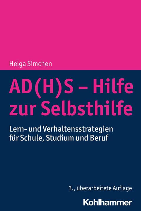 Image du produit Simchen:AD(H)S - Hilfe zur Selbsthilfe (Allemand, Helga Simchen, 2024)