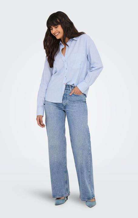 Actual product image Only Pgalina Life L/S Stripe Shirt Wvn (M)