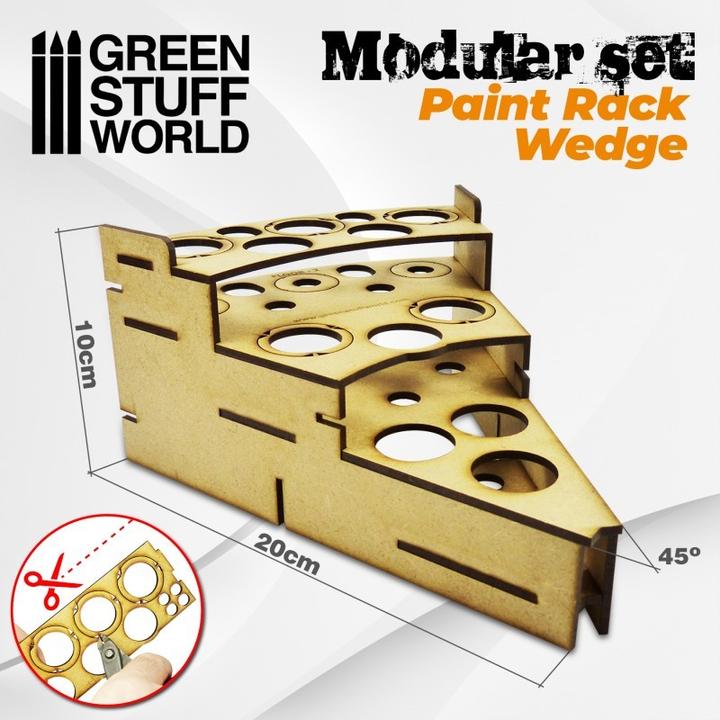 Produktbild Green Stuff World Modular Paint Rack - WEDGE