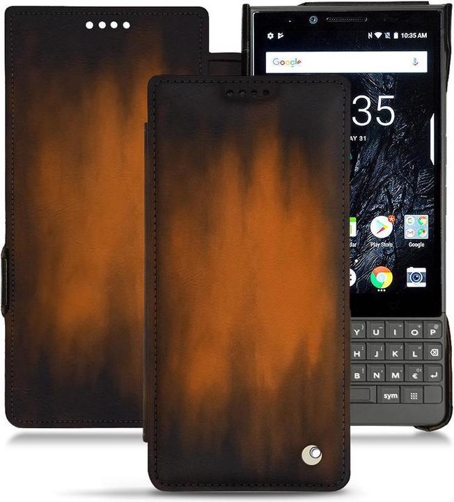 Productafbeelding Noreve Lederen omslag horizontaal (Blackberry KEY2)