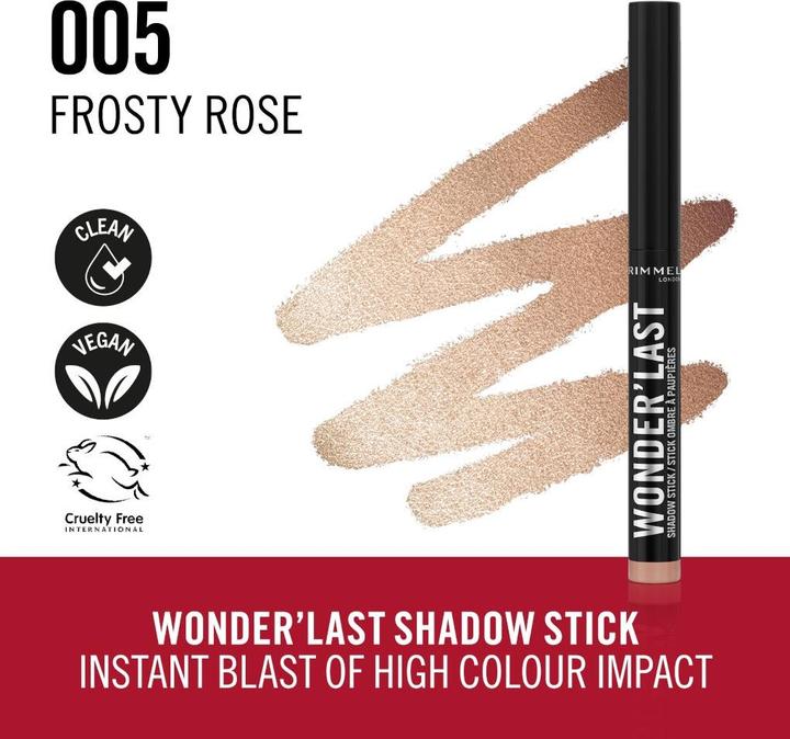 Produktbild Rimmel London Wonder'Last Shadow Stick (005 Frosty Rose)