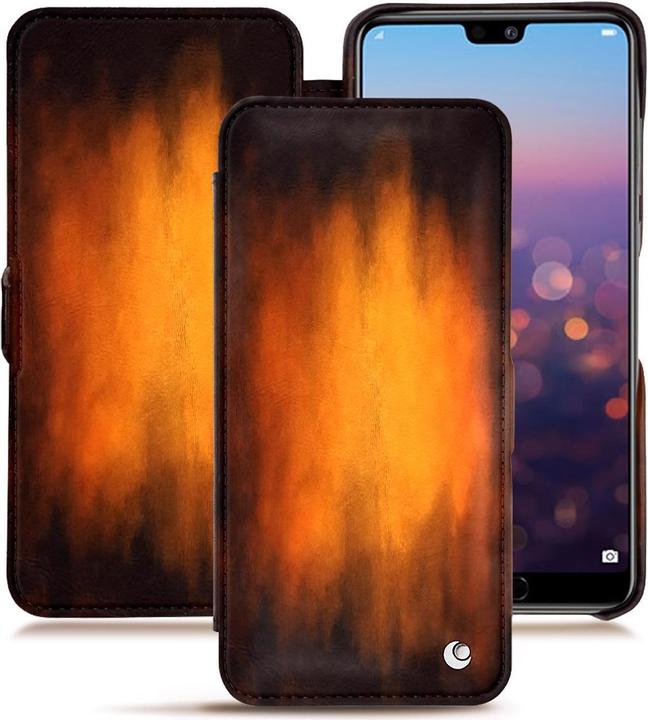 Productafbeelding Noreve Lederen omslag horizontaal (Huawei P20 Pro)