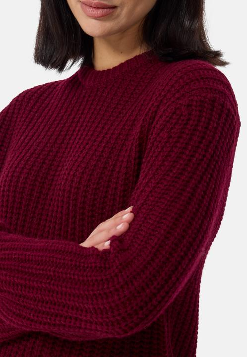 Produktbild Cash-Mere Grobgestrickter Wolle Kaschmir Rundhals Pullover (L)