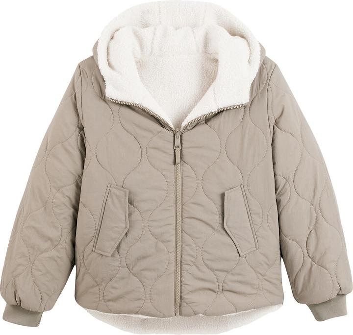 Produktbild La Redoute Collections Wendbare gesteppte Winterjacke mit Kapuze (94)