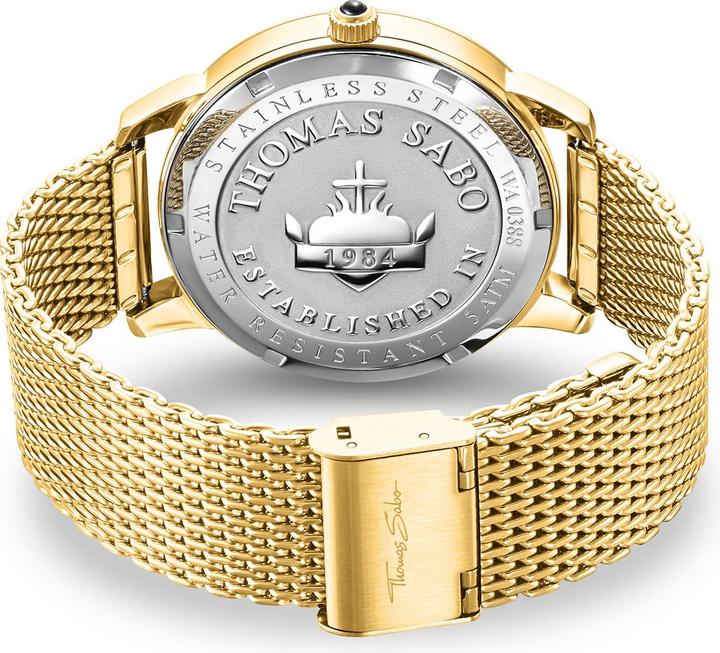 Actual product image Thomas Sabo Elements of Nature Gold (Analogue wristwatch, 42 mm)
