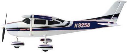 Immagine prodotto Cessna 182 - Blu Rtf
