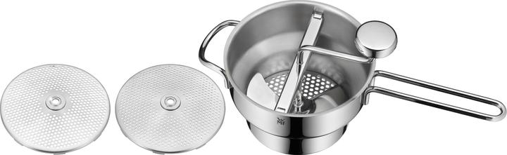 Produktbild WMF Passiermühle 19x11,5cm zerlegbar 3 Lochscheiben Gourmet Cromargan Edelstahl