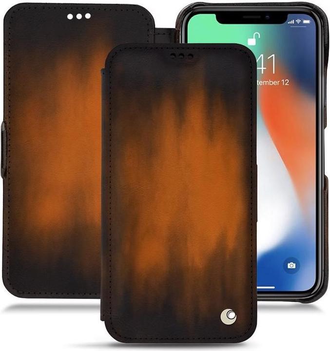 Productafbeelding Noreve Lederen omslag horizontaal (Apple iPhone XS Max)
