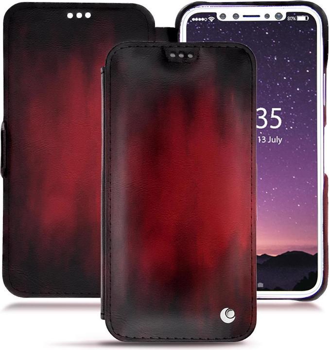 Productafbeelding Noreve Lederen omslag horizontaal (Apple iPhone XS)