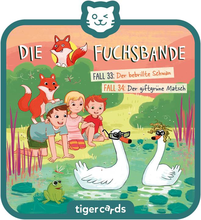 Produktbild Tigermedia Tigercard- Die Fuchsbande (33,34): Der bebrillte Schwan & Der giftgrüne Matsch (Deutsch)