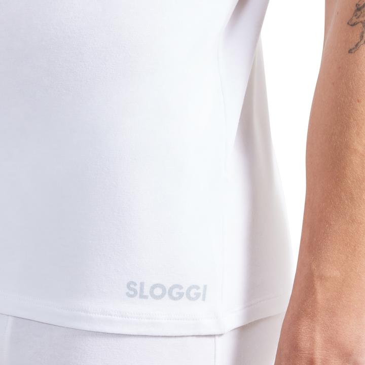 Produktbild Sloggi 2er Pack men EVER Ease Unterhemd / Shirt Kurzarm (L)