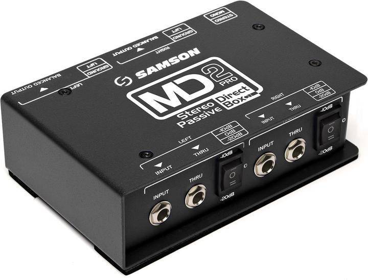 MD2 PRO Stereo Passive Direct Box