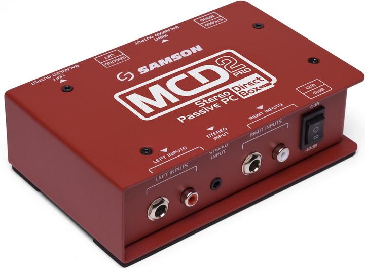 MCD2 PRO Stereo Passive PC Direct Box