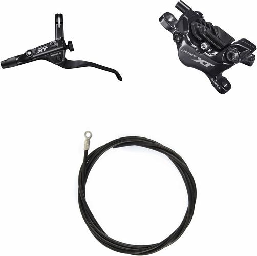 Immagine prodotto Shimano Freno a disco XT BR-M8120 Postmount, 1000 mm (Anteriore + Posteriore, Set freni, 4)