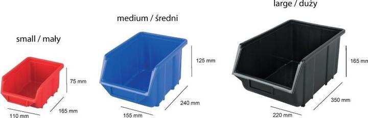 Produktbild Mega Lagerhalle blau 220x355x167mm (35532N)