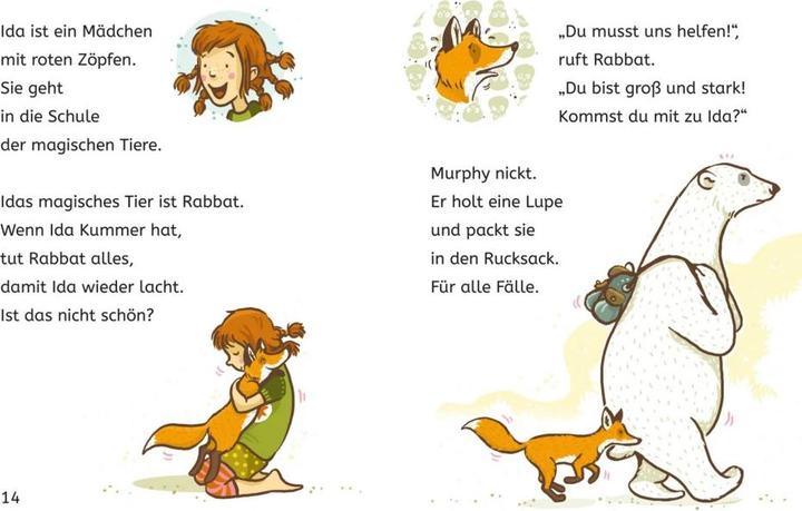 Immagine prodotto Die Schule der magischen Tiere ermittelt 1: Der grüne Glibber-Brief (Zum Lesenlernen) (Tedesco, Nina Dulleck, Margit Auer, 2020)