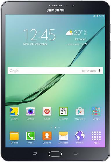 Samsung Galaxy Tab S2 8.0" (4G, 8", 32 Go, Noir)