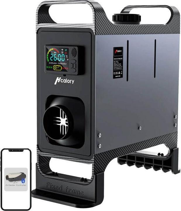Actual product image Hcalory Parking heater HC-A02, 8 kW, Diesel, Bluetooth (gray) (8000 W)