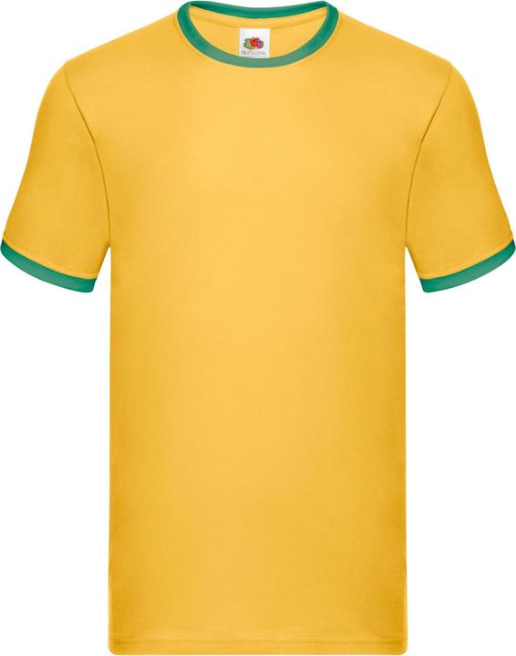 Immagine prodotto Fruit of the Loom Ringer Maglietta Contrasto Uomo (XL)