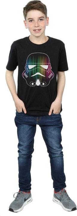 Actual product image Star Wars Boys Stormtrooper Vertical Lights T-Shirt (140, 146)
