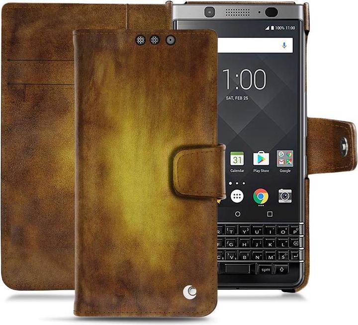 Produktbild Noreve Lederschutzhülle Wallet (Blackberry KEYone)