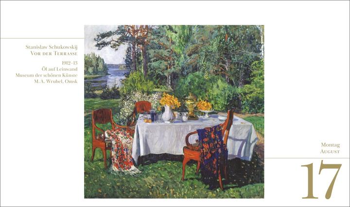 Actual product image Harenberg Eine Reise durch die Welt der Kunst Premiumkalender 2026 - 365 Meisterwerke (23 x 17 cm, Hardcover, German)