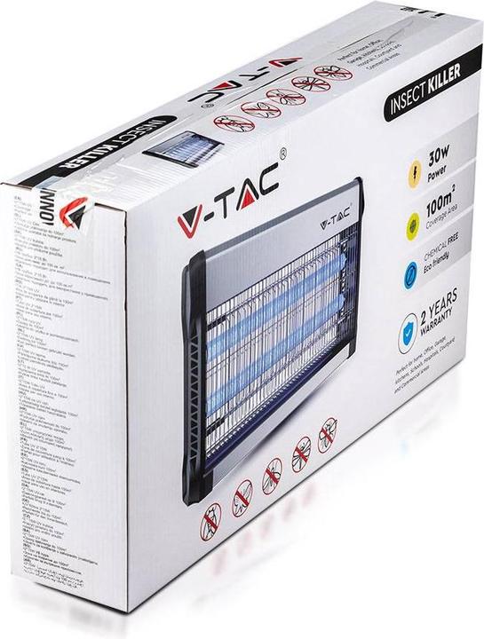 Actual product image V-TAC VT3230 2 x 15 W electronic insect killer