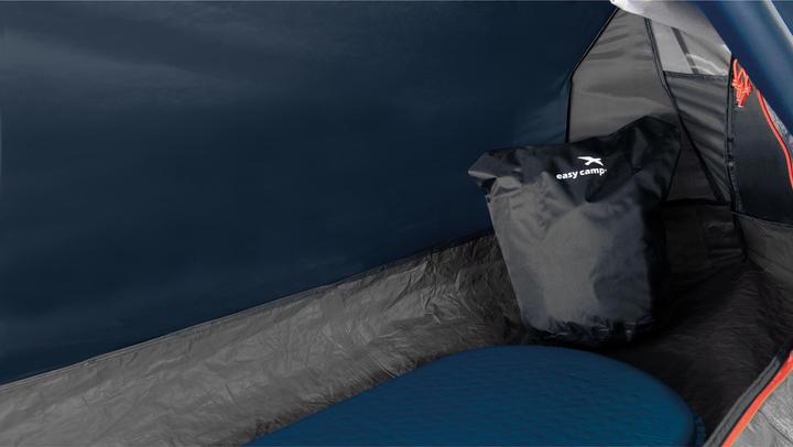 Actual product image Easy Camp Geminga 100 Compact 1 Person(s) Blue, White Tunnel Tent (Tunnel tent, 2.12 kg, 1 person)