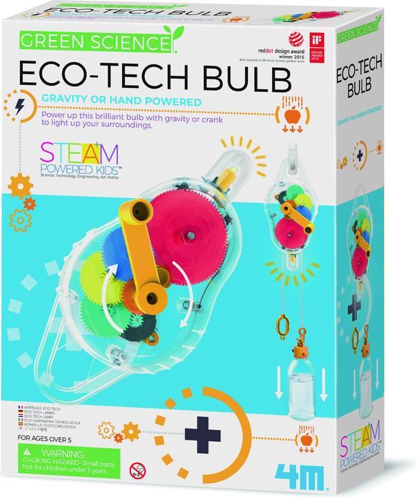 Image du produit 4M DAM Kidzla GREEN SCIENCE/Hybrid Solar Engineering : ECO-TECH BULB, instructions détaillées incluses
