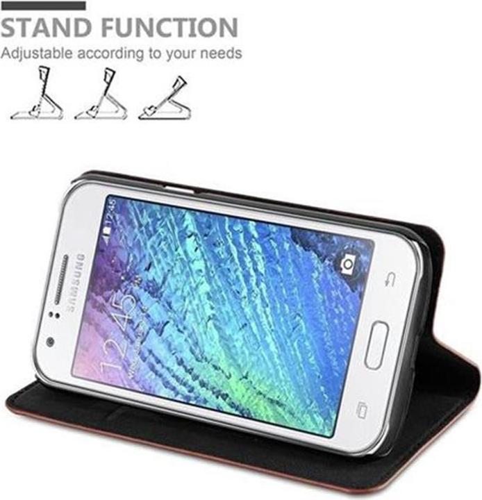 Image du produit Cadorabo Book Couverture magnétique invisible (Samsung Galaxy J1)