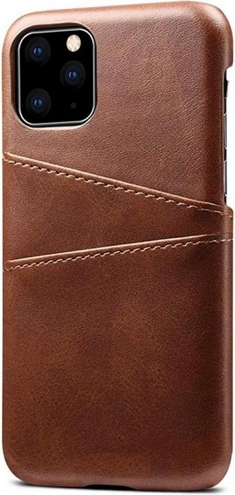 Image du produit Screenguard Apple iPhone 11 Pro Max CardCaddy Backcase en cuir avec porte-cartes (Apple iPhone 11 Pro Max)