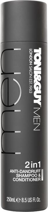 Toni&Guy Men 2 in 1 Anti-Dandruff Shampoo & Conditioner (250 ml, Flüssiges Shampoo)