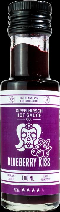Gipfelhirsch Blueberry Kiss - La sauce chaude aux myrtilles (230 g)