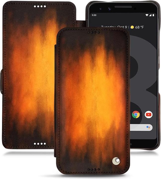 Productafbeelding Noreve Lederen omslag horizontaal (Google Pixel 3)