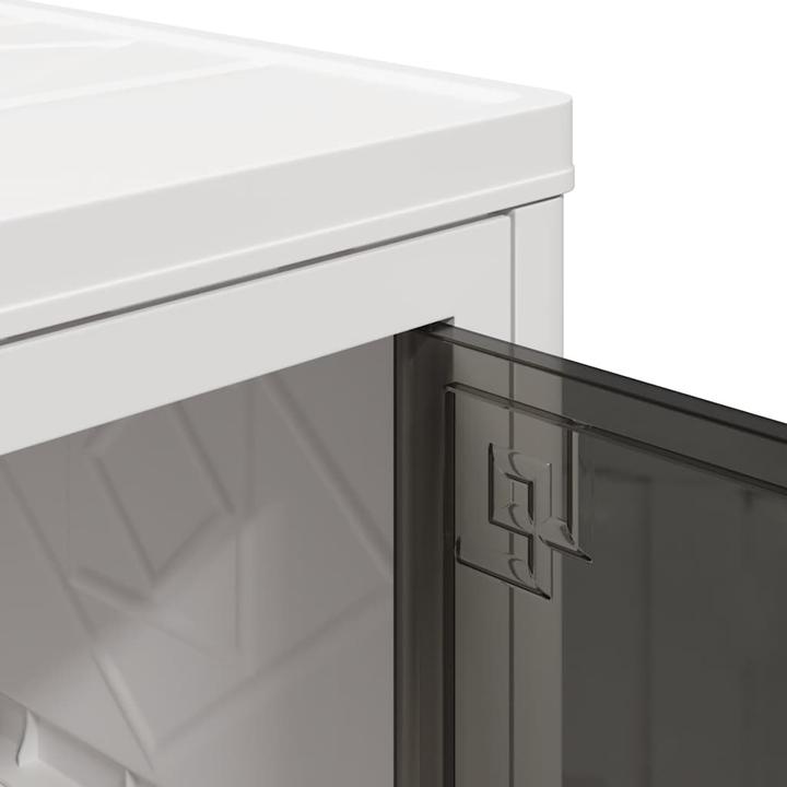 Actual product image VidaXL Storage box with wheels Stackable 4-tier 75L 65 x 40 x 145cm (75 l)
