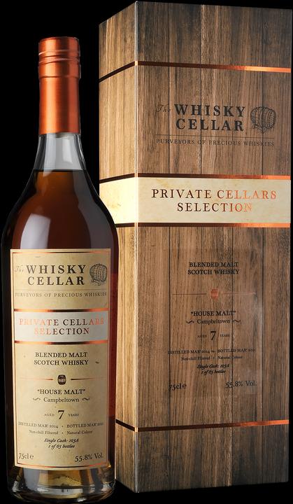 Actual product image The Whisky Cellar Campbeltown House Malt, 7y (Blended Malt Whisky)