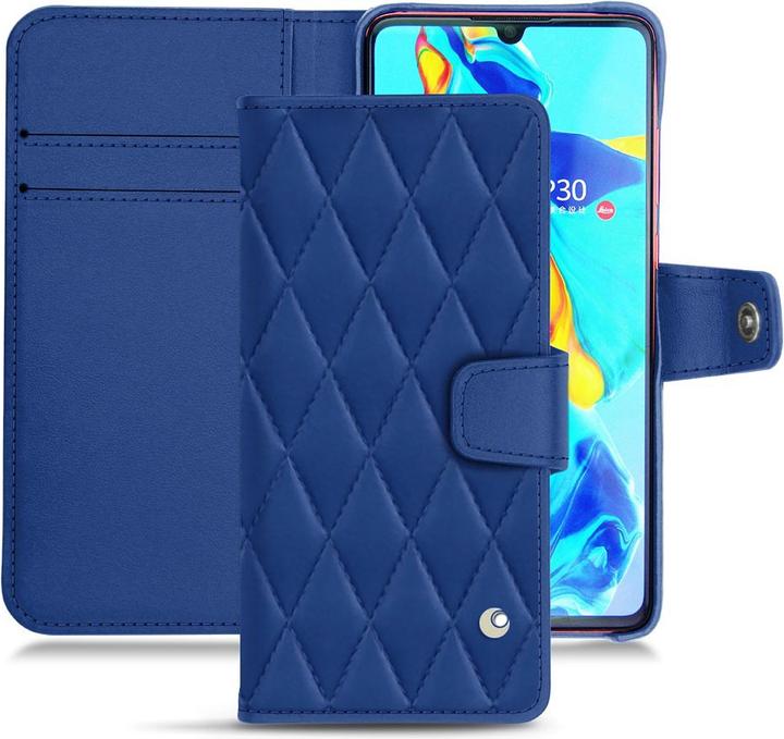 Bleu océan - Couture ( Nappa - Pantone #15458a)
