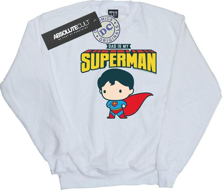 Superman My Dad Is My Hero Sweatshirt Mädchen