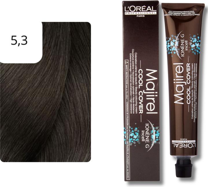 Produktbild L'Oréal Professionnel Majirel Cool Cover (5,3 Hellbraun Gold)