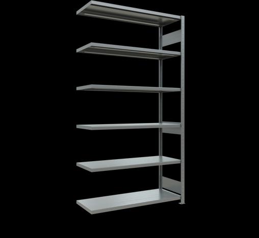 Stecksystem Anbauregal MULTIplus250 mit Längenriegel
