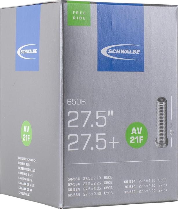 Actual product image Schwalbe Av 21f (Schrader (AV), 27.5", 40 mm)