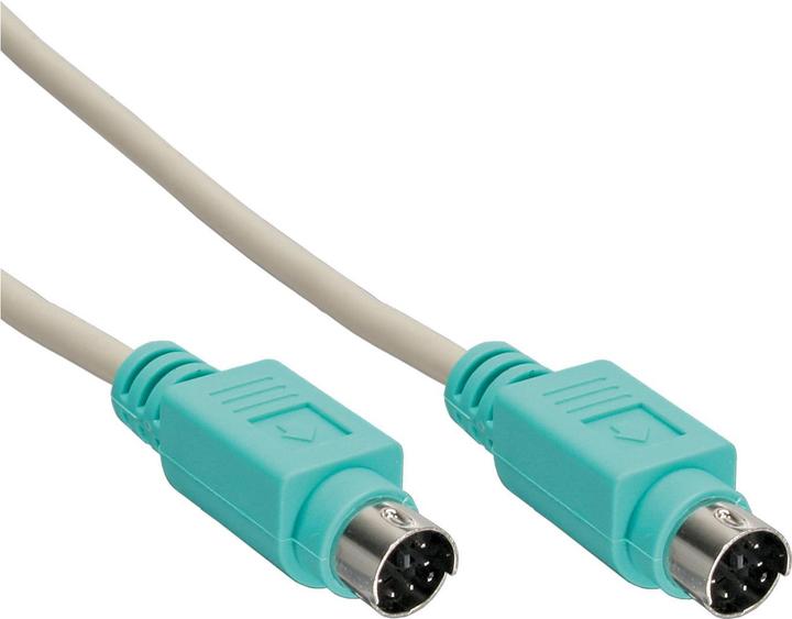 InLine PS/2 cable (2 m, PS/2)