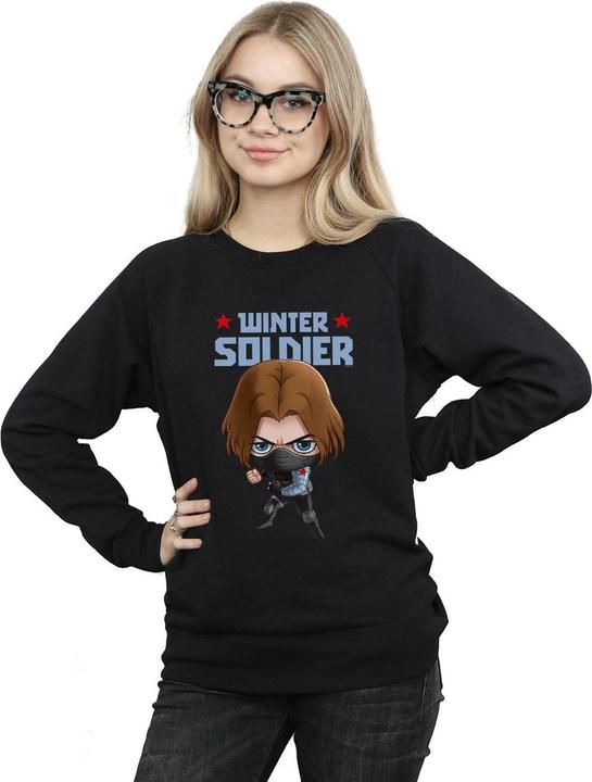 Produktbild Winter Soldier Bucky Toon Sweatshirt (M)