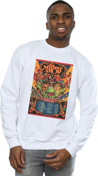 Actual product image Disney Mens The Muppets The Muppet Show Poster Sweatshirt (XL)