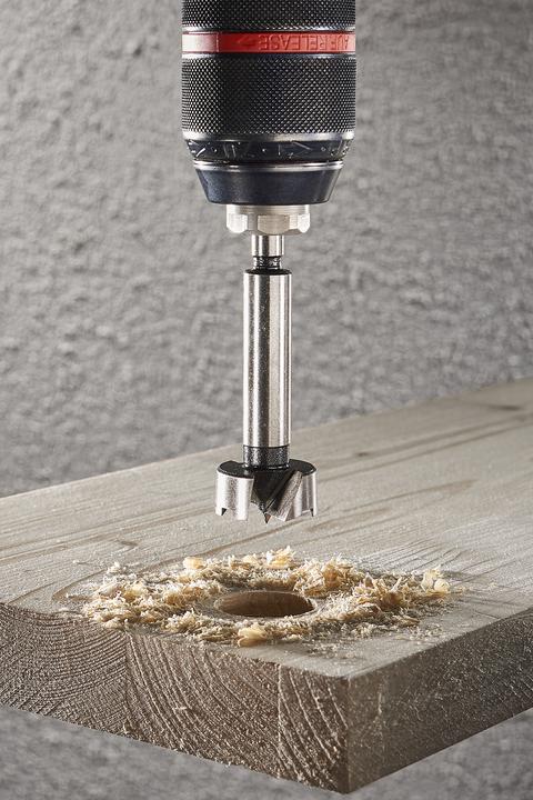 Actual product image wolfcraft wolfcraft 1 Forstnerbohrer-Set 5-tlg. ø15-35x90mm (15 mm, 35 mm, 20 mm, 25 mm, 30 mm)