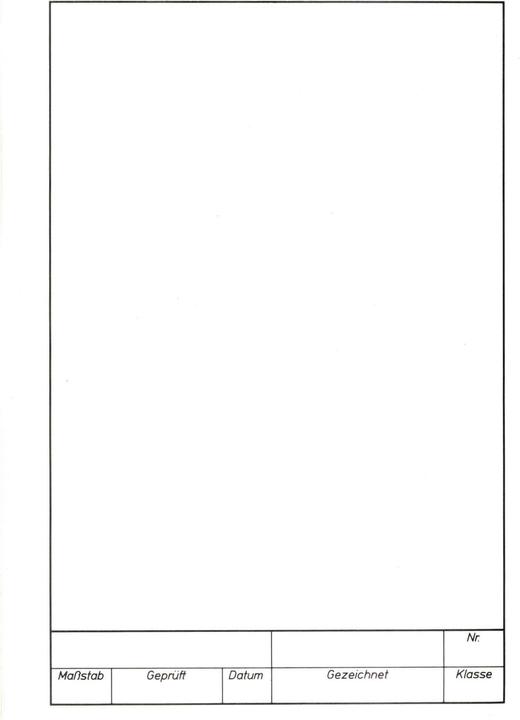 Immagine prodotto Folia Fogli di lavoro Disegno tecnico, A4, 10 pezzi (120 g/m², 1 x)