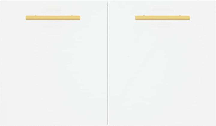Actual product image VidaXL Wandschrank Weiss 60x36,5x35 cm Holzwerkstoff, Farbe (60 x 36.5 x 35 cm)