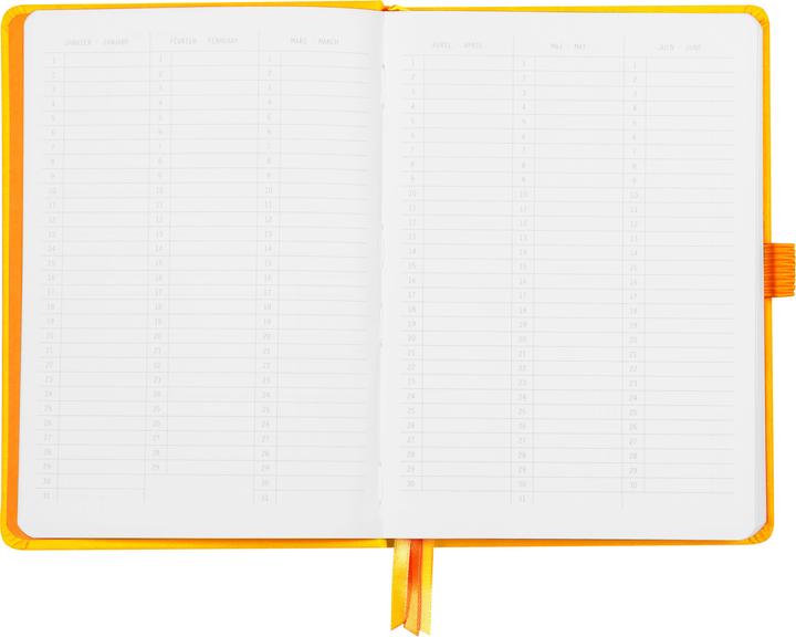 Image du produit Rhodia Rhodiarama Goalbook (A5, Règle spéciale, Couverture rigide)