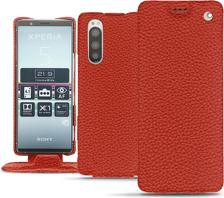 Noreve Lederschutzhülle vertikal (Sony Xperia 5)