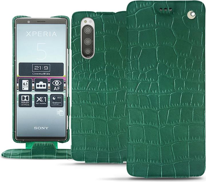 Actual product image Noreve Leather cover vertical (Sony Xperia 5)